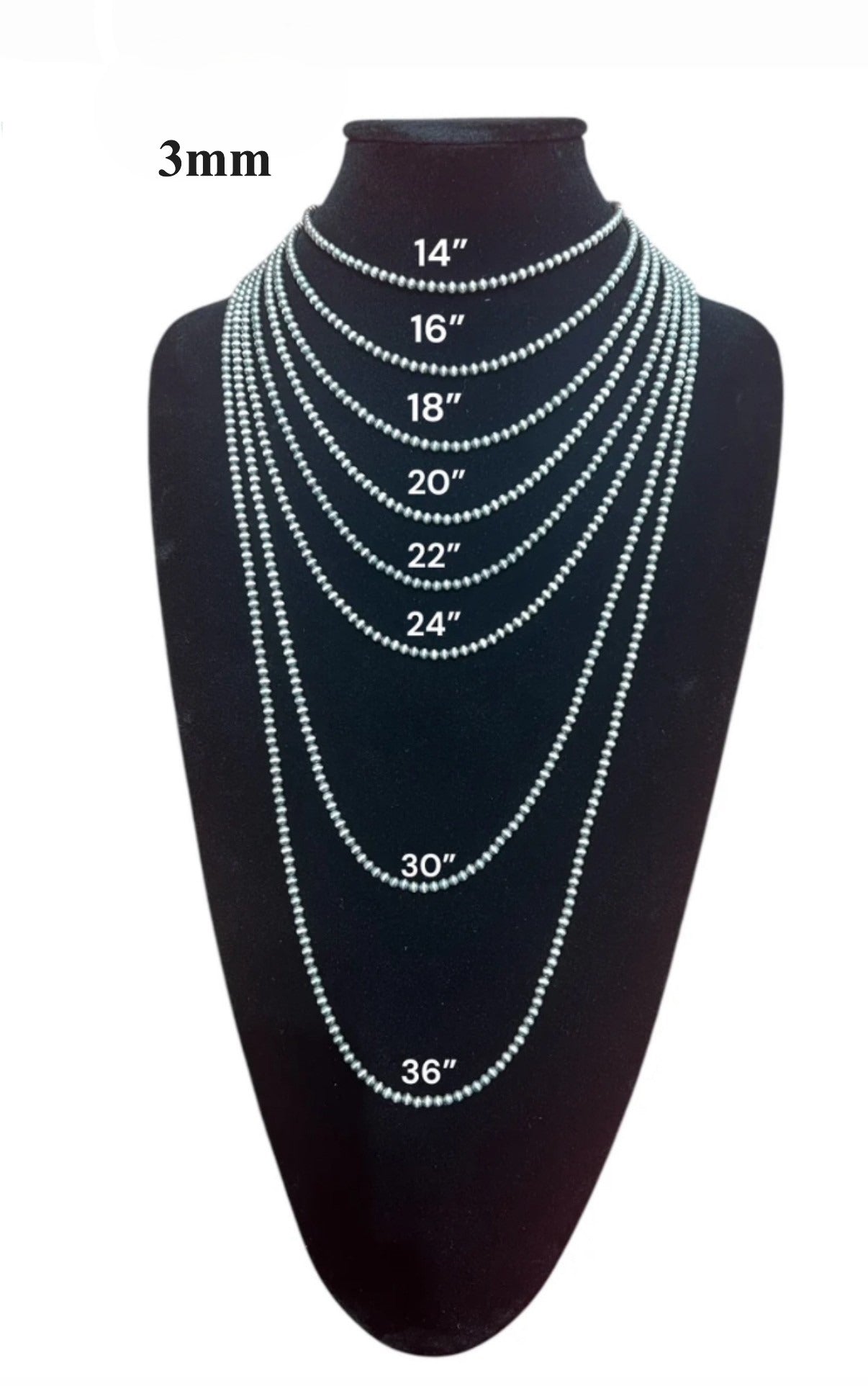3mm Santa Fe Pearls - Round