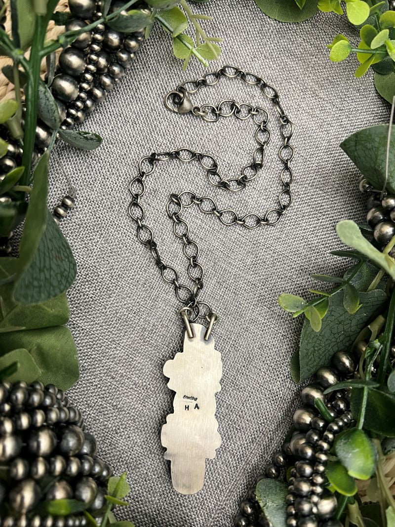 7-stone Turquoise Necklace