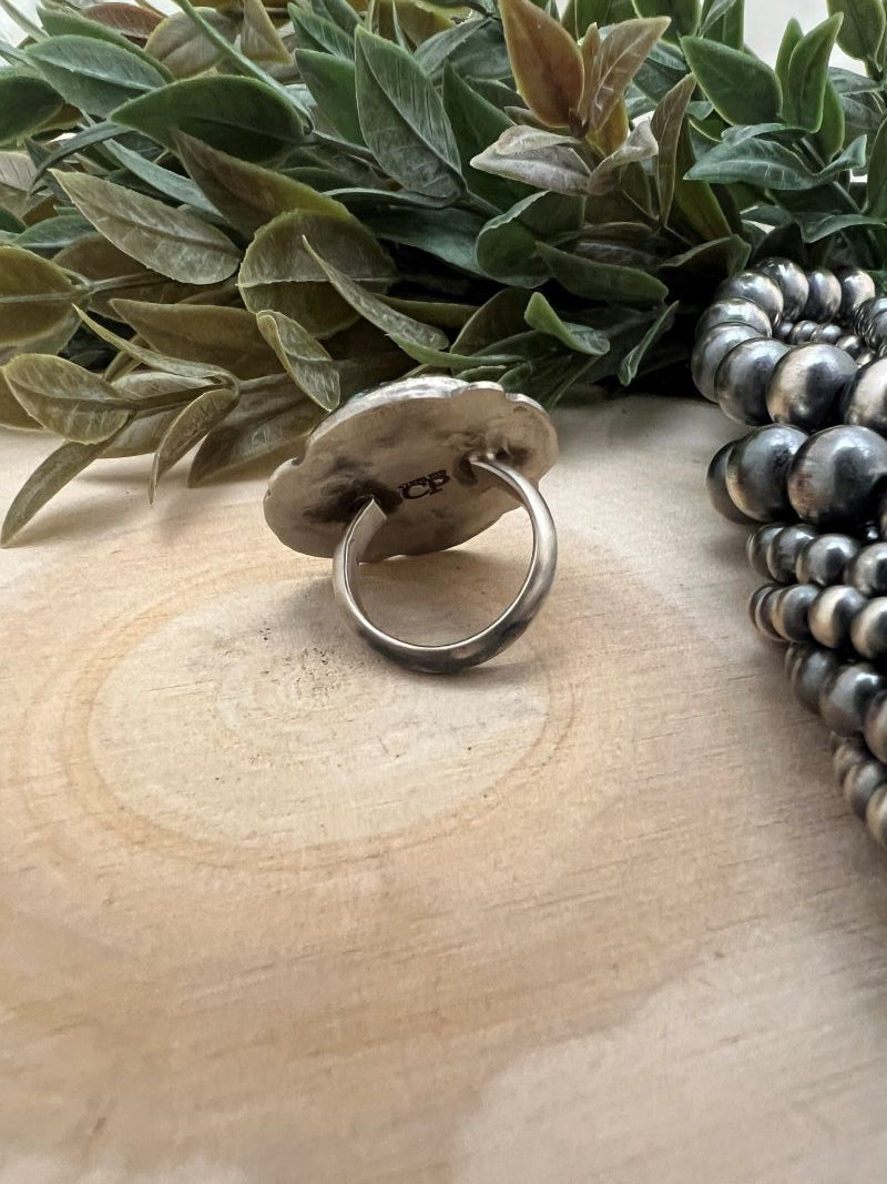Blue Moon Turquoise Adjustable Ring
