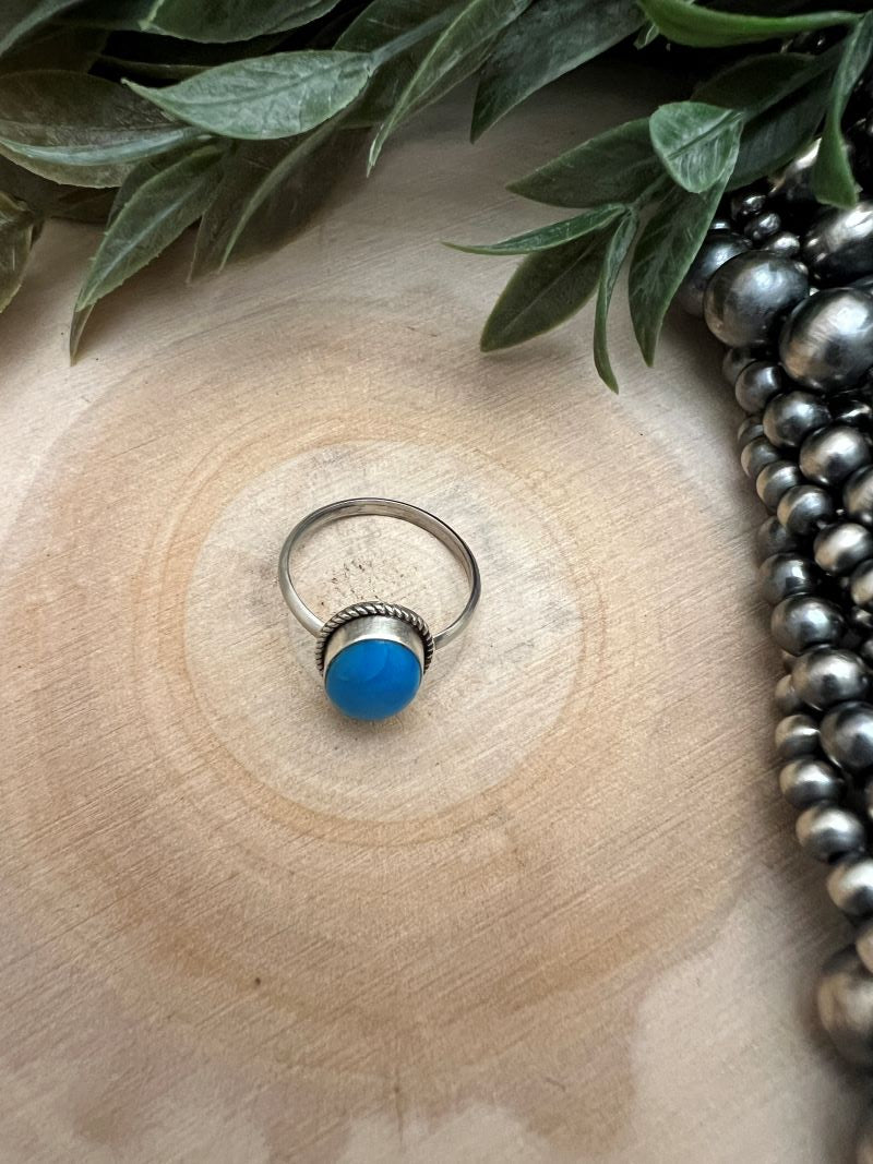 Turquoise Classic Oval Ring