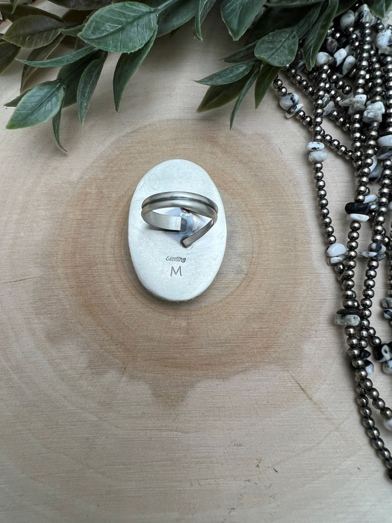 White Buffalo Adjustable Rings