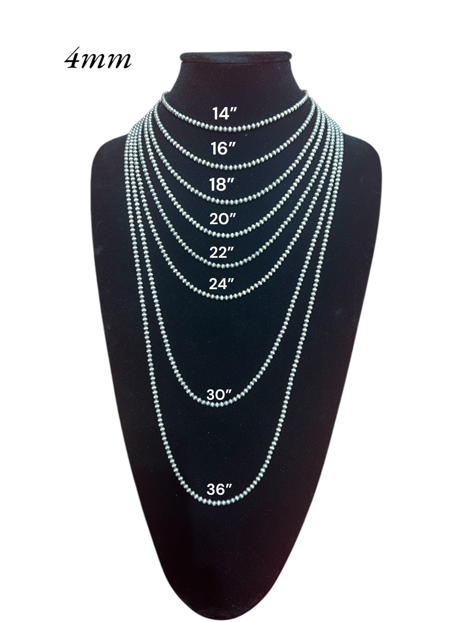 4mm Santa Fe Pearls - Round
