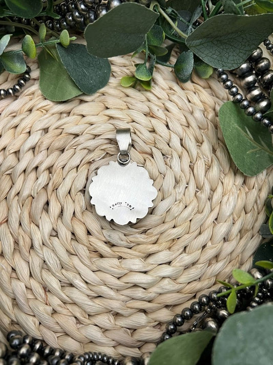 Betty Tom Sonoran Cluster Pendant - Sunset TQ Mountain