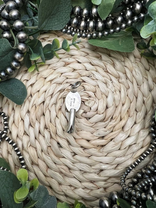 Susan Cooke Kingman Turquoise Blossom Pendant - Sunset TQ Mountain