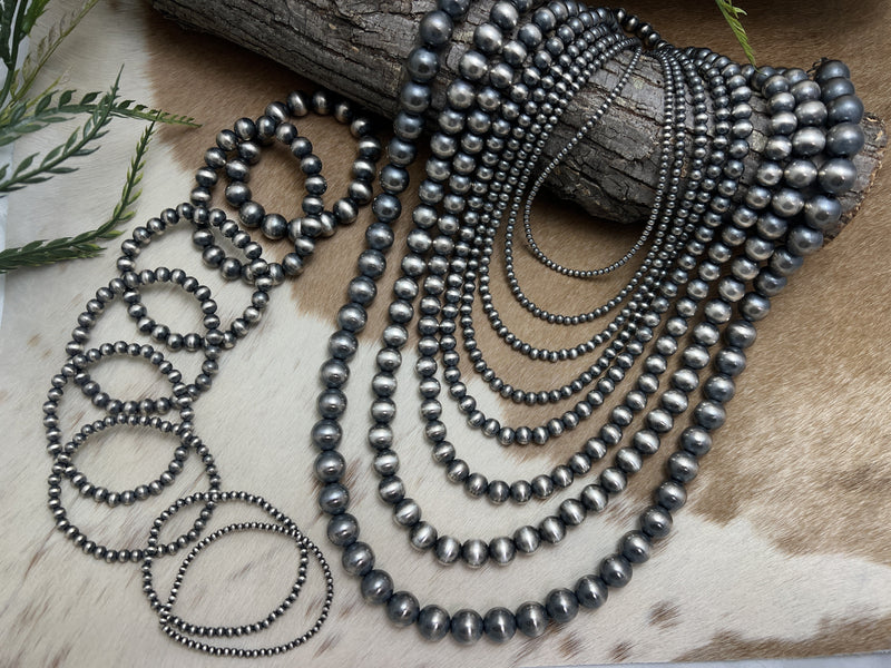 Desert Pearl Necklaces - Sunset TQ Mountain 