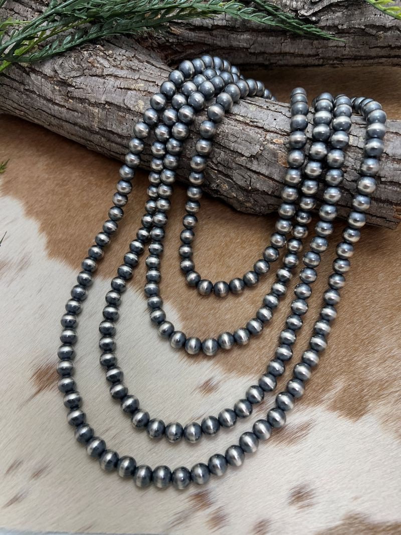 10mm Desert Pearls - Round - Sunset TQ Mountain