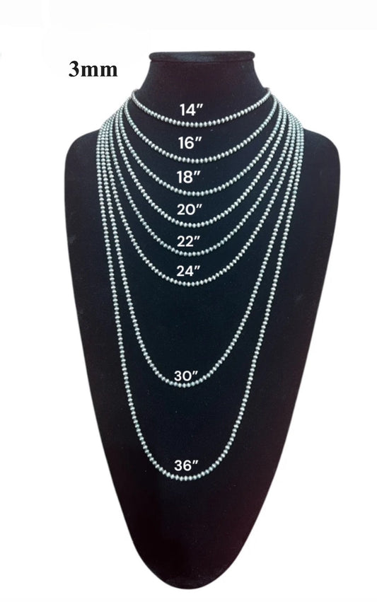 3mm Santa Fe Pearls - Round