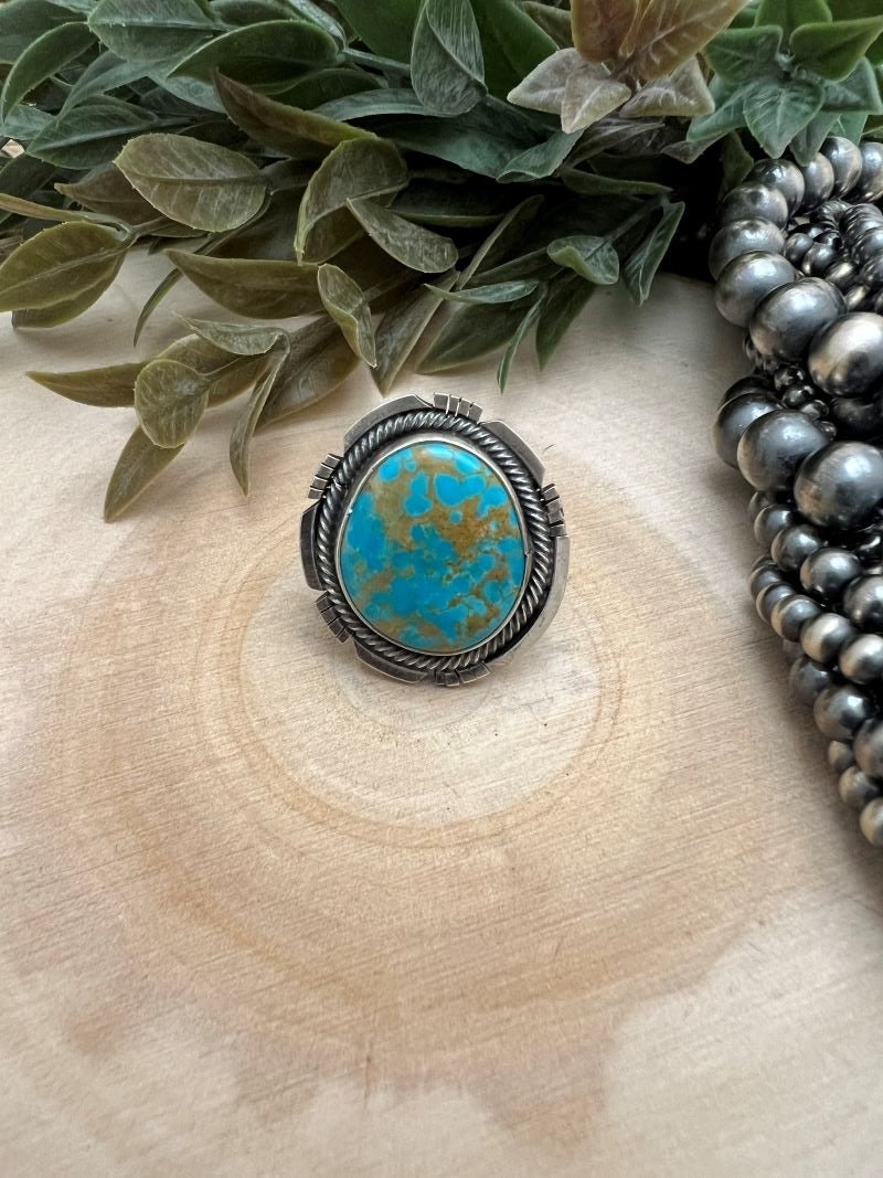 Jameson Garcia Turquoise Mine 8 Ring - Sunset TQ Mountain