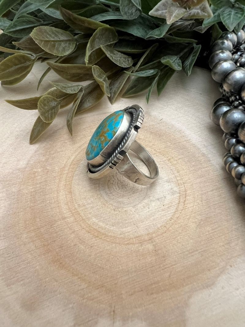 Jameson Garcia Turquoise Mine 8 Ring - Sunset TQ Mountain
