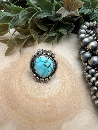 Kingman Turquoise Ring - Sunset TQ Mountain