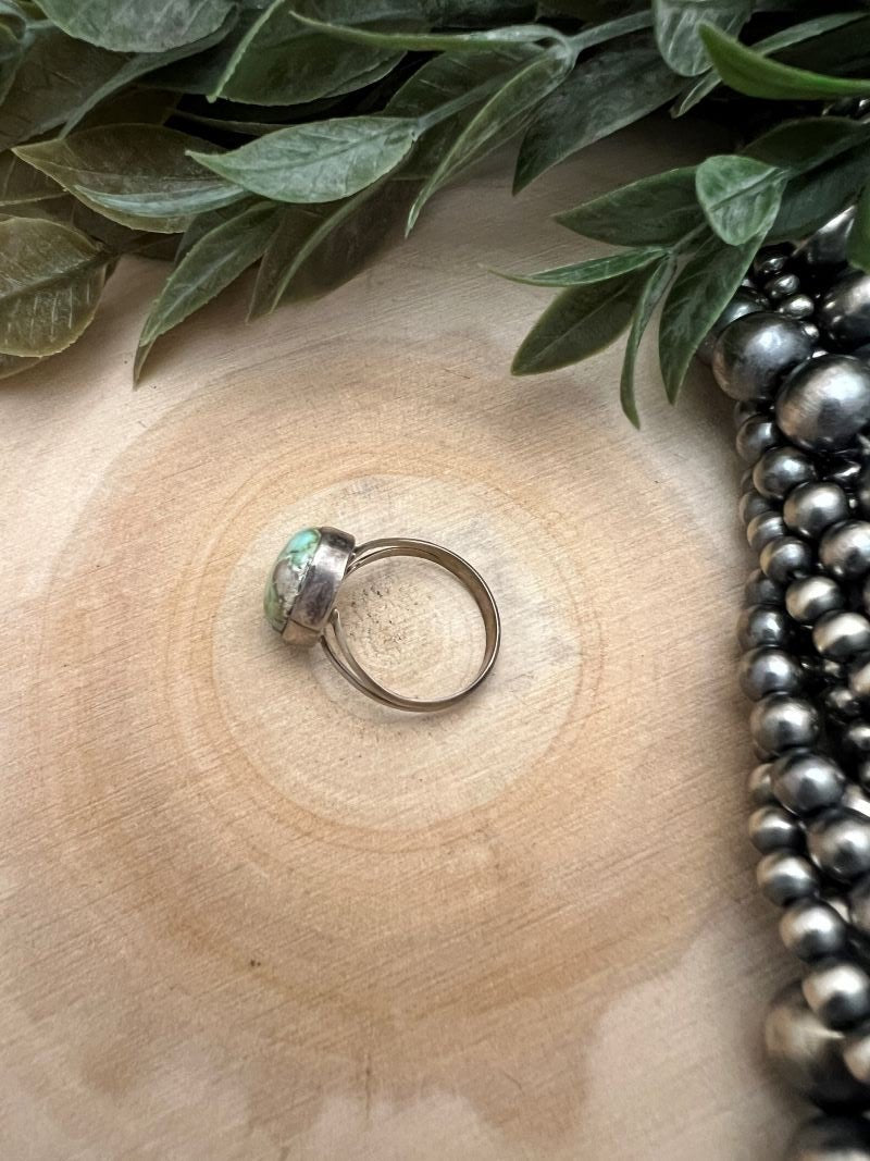 Sonoran Turquoise Ring by Susan Cooke - Sunset TQ Mountain